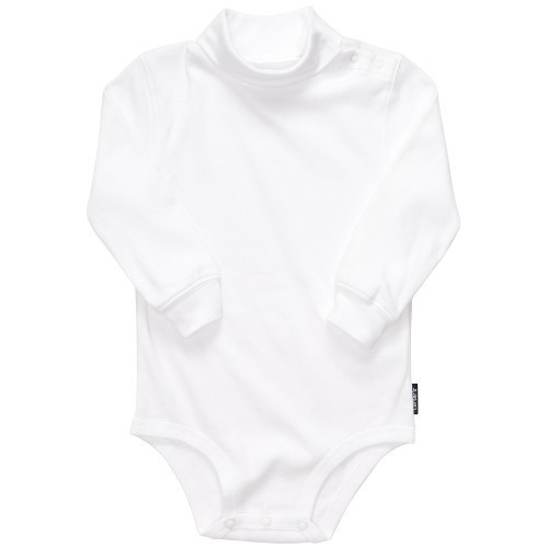 [흠집상품 221A005]Carter&#039;s Turtleneck Bodysuit-White(3m-오염)