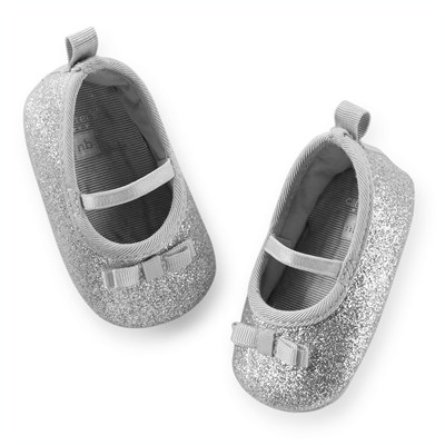 [29109A34] Carter&#039;sGlitter Mary Jane Crib Shoes